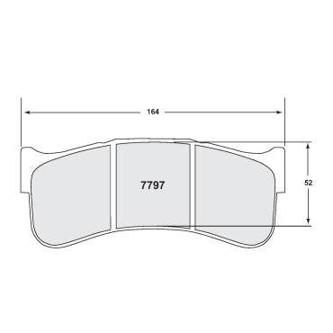 Pastilhas de Travão 7797.01.29.44 - 29 MM