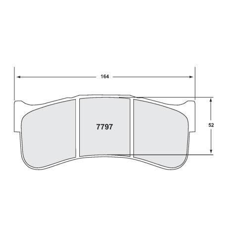 Pastilhas de Travão 7797.01.29.44 - 29 MM