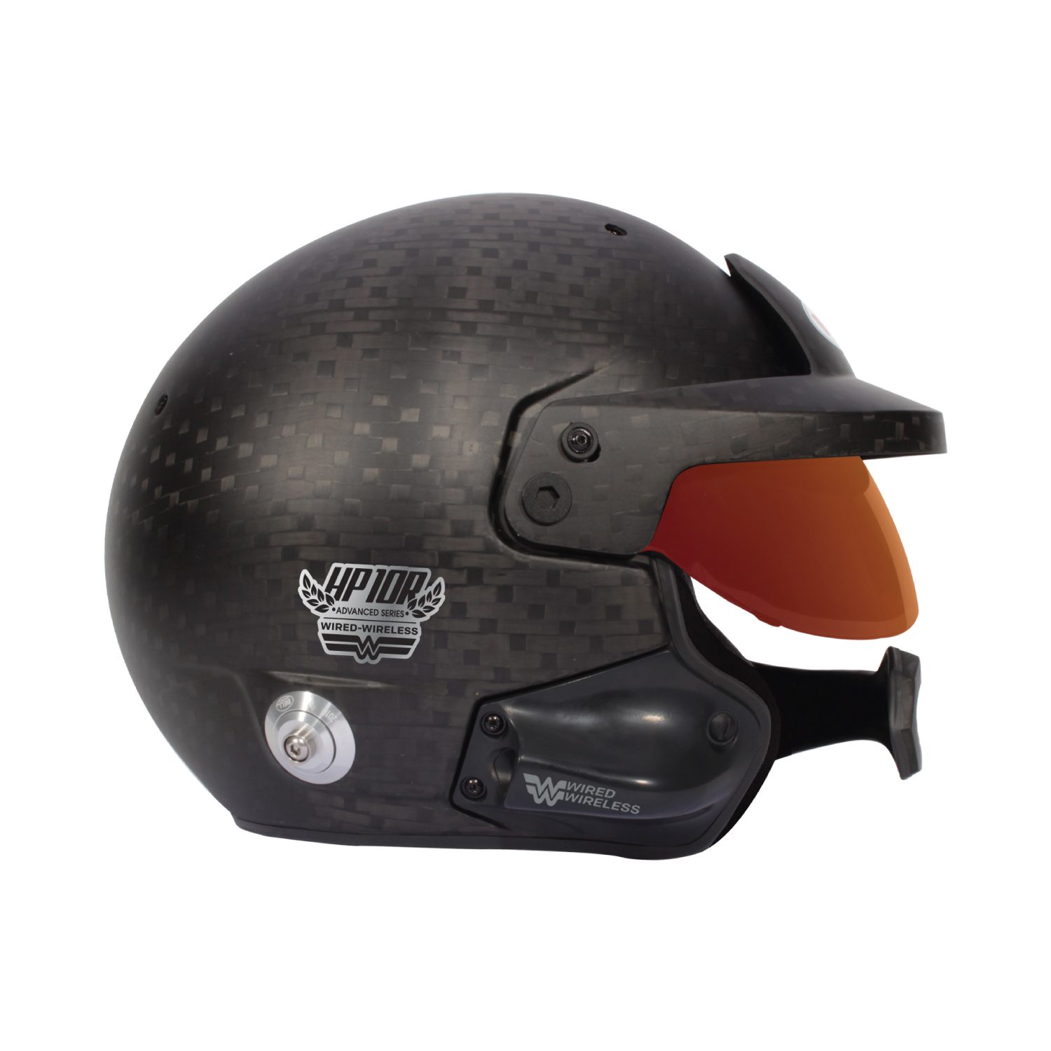 Capacete HP10 RALLY WW (HANS) - Image 6