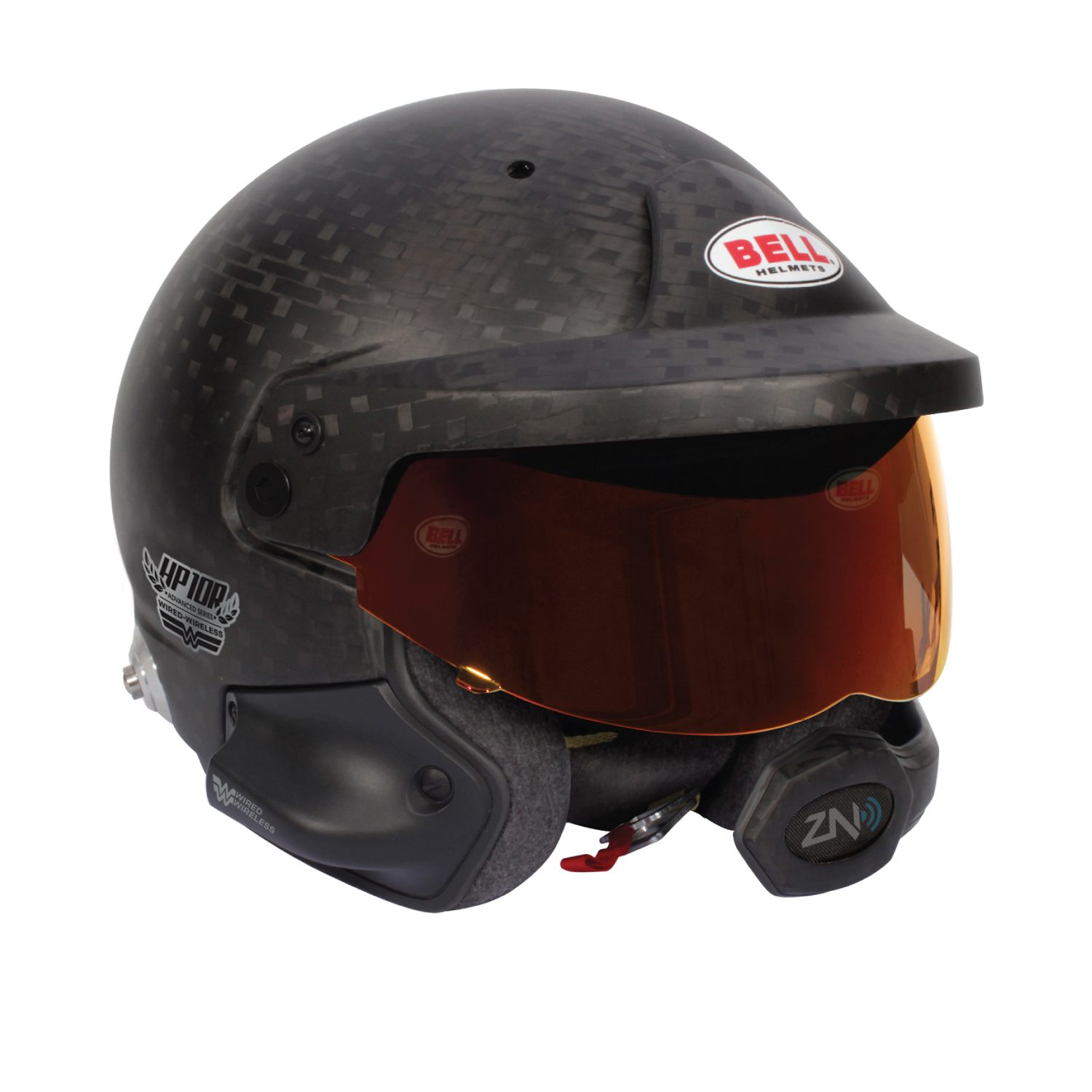 Capacete HP10 RALLY WW (HANS) - Image 7